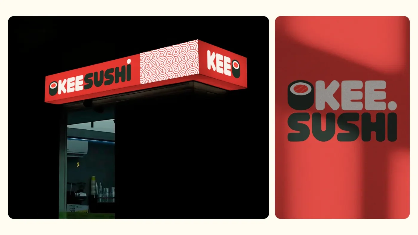 Kee Sushi · Identidade / aplicações