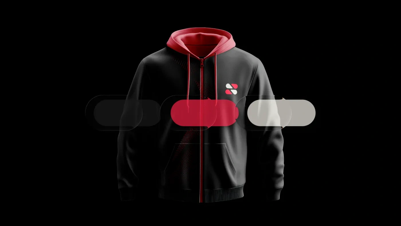 Identidade Rockscale aplicada ao vestuário